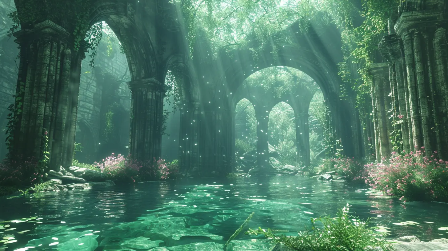 Exploring Fantasy Worlds Through VR