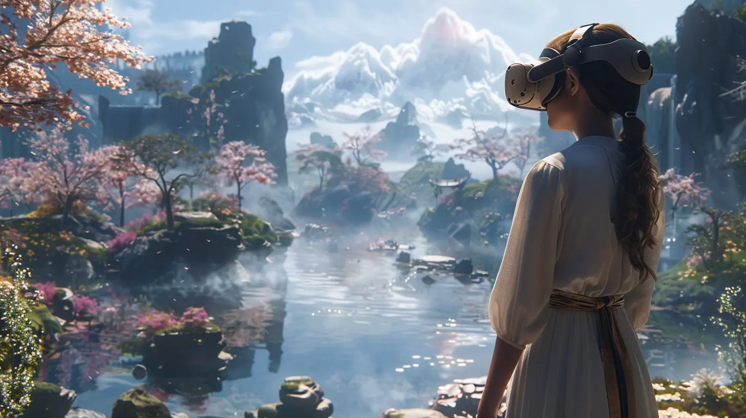 Exploring Fantasy Worlds Through VR