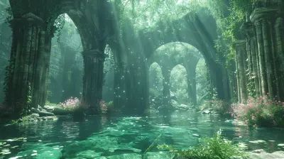 Exploring Fantasy Worlds Through VR